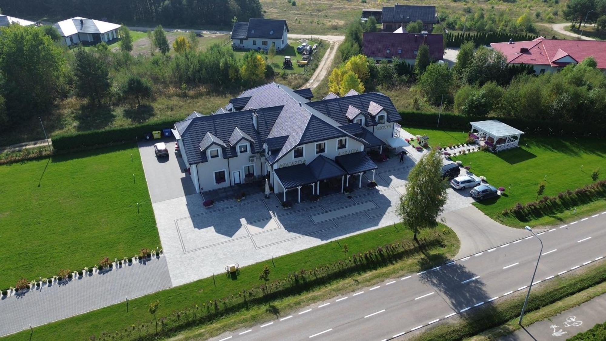 Zajazd Arkadia Siemiatycze Exterior foto
